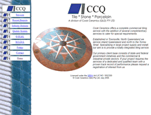 Tablet Screenshot of cookceramics.com.au